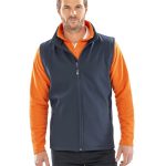 Result - R232 - PRINTABLE SOFTSHELL BODYWARMER with RECYCLED fleece inner