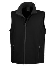 Result - R232 - PRINTABLE SOFTSHELL BODYWARMER with RECYCLED fleece inner - Image 2