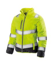 Result - R325F - LADIES SOFT PADDED SAFETY JACKET - Image 2