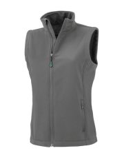 Result - R902F - LADIES RECYCLED 2 LAYER PRINTABLE SOFTSHELL BODYWARMER - Image 2