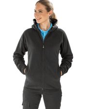 Result - R906 - HOODED RECYCLED MICROFLEECE JACKET