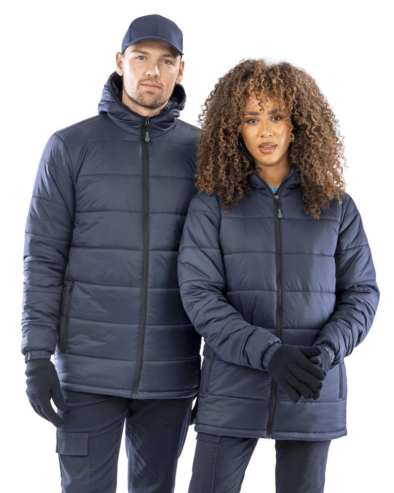 RS910M Result - R910 - RECYCLED HOODED PADDED PARKA - Image 1
