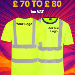 5 X Hi-Vis Pro RTX T-shirt Workwear Bundle RX720