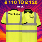5 X  Hi-Vis Yoko Polo Workwear Bundle YK020