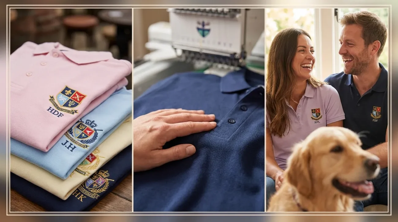 Personalised Embroidered Polo Shirts